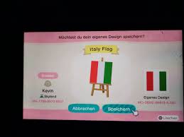 Italy Flag Italy Flag Animal Crossing Italy