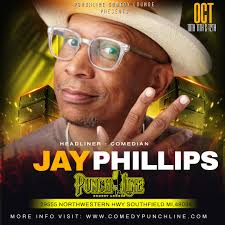 Jay Phillips Live: Catch the Comedian's First Show This Weekend