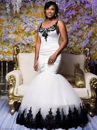 Black And White Traditional Wedding Attire Ad Ebay Modest Black Lace White Mermaid Wedding Dress South African Vintage Bridal G Traditional Wedding Attire Wedding Gowns Cheaper African Wedding Attire