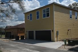The 3 Car Rear Entry Garage And Extended Driveway You Can Fit Up To 7 Cars For This House No More Worrying About Parking When Y New Homes Home Large Pavers