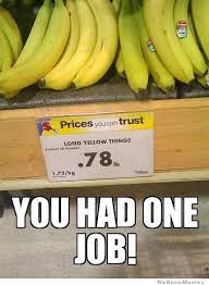 We did not find results for: You Had One Job Meme Funny Sign Fails One Job Meme Job Memes