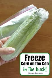 How To Freeze Corn On The Cob In The Husk Frozen Corn Freezing Fresh Corn Freezing Vegetables