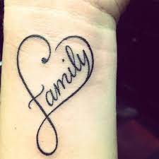 40 Powerful One Word Tattoo Ideas Tattoos Family Heart Tattoos One Word Tattoo