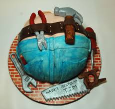 Handyman Cakes Construction Worker Cake 40th Birthday Men Construction Worker Cakes For Men