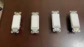 Toggle switches do, however tend to offer a slightly louder click sound when switched on or off, compared to rocker intermediate rocker switches vs intermediate toggle switches. What Switch Should You Buy Toggle Vs Rocker Decora Youtube