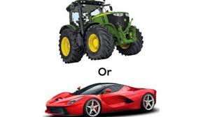 Con ferrari puedes hacer tus proyectos realidad. Is Your Client A Tractor Or A Ferrari