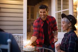 We hope you enjoy and satisfied subsequently our best describe of 16th birthday table. Happy Man Holding Birthday Cake With Sparklers Stockphoto