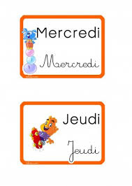 D'imprimer les étiquettes, de les plastifier et de les découper. Les Tibidous Site Pour Enfants Coloriages A Imprimer Pour Les Petits Semainier