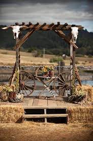 Western Wedding Decorations Country Western Wedding Rustic Outdoor Wedding