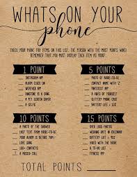 What S In Your Phone Game Bridal Shower Whats In Your Phone Game Whats On Your Phone Printable Instant Download Bridal Shower Games Fun Bridal Shower Games Bridal Shower Games Bridal Shower