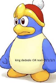 king dedede with no robe [Super Smash Bros. Ultimate] [Requests]