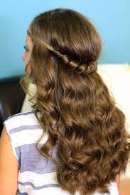 Headband Twist Half Up Half Down Hairstyles Cute Down Hairstyles Hair Styles Headband Hairstyles