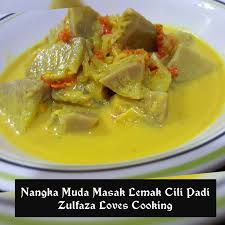 Resepi 1 kilo ayam lemak cili padi amie. Resepi Nangka