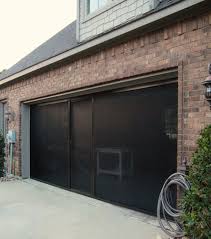 Garage Door Fly Screen Such A Good Idea For The Summer These Fit Underneath The Roller Doors And Would Be Garage Door Design Garage Screen Door Garage Decor