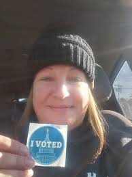 Photos: RI, Mass. residents show off 'I voted' stickers