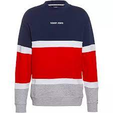 Herren sweatshirts auf rechnung und versandkostenfrei innerhalb de (ab 30 €). Tommy Hilfiger Sweatshirt Herren Twilight Navy Multi Im Online Shop Von Sportscheck Kaufen