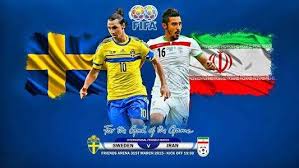 نتیجه تصویری برای سوئد ۳-۱ ایران