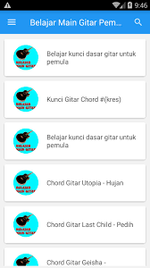 Pengen chord lagu kamu di videoincomen / inbox Belajar Main Gitar Pemula Fur Android Apk Herunterladen