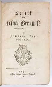Kant's profound and challenging investigation into the nature of human reason is the central text of modern philosophy in his landmark work kant argues that reason. Kant Immanuel Critik Reinen Vernunft First Edition Abebooks