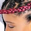 How i part my hair for box braids or any protective style for that matter! 1