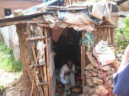 Appalling Living Conditions Ethiopian People Ethiopia Addis