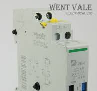 Schneider ETL 15533 16ax Two Pole Impulse Relay/Contact Aux 24vac Coil New