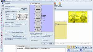 Pile Cap Design Spreadsheet Xls And Secant Pile Wall Design Example In 2021 Wall Design Spreadsheet Design Design