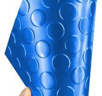 Penny Round Coin Grip Coin Top Rubber Flooring and Rolling Mat