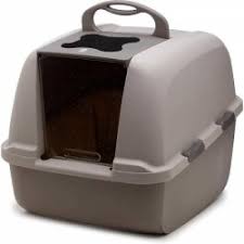 Catit Kapali Jumbo Kedi Tuvalet Kabini 57x46x43 Gri Kapali Tuvalet Kabi Catit Kapali Jumbo Kedi Tuvalet Kabini 57x46x43 Standart Tuvalet Kaplarindan D