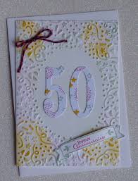 Carte fait main avec du papier kraft sur le thème de la musique. Carte D Anniversaire 50 Ans Fait Main Et Son Enveloppe Par Beacreations