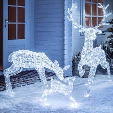 Light Up Reindeer Pin On Lighting