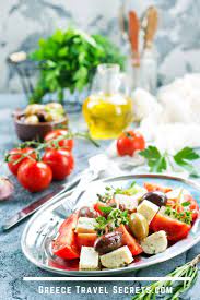 Greek Food Recipes Make Your Own At Home Greece Travel Secrets Recipe Greek Recipes Greek Salad Recipes Greek Cooking