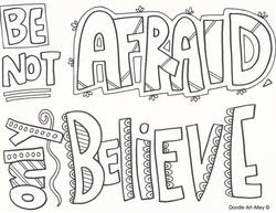 Each printable highlights a word that starts. Testimony Religious Doodles