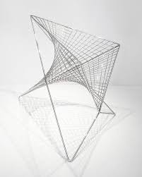 Parabola Chair Exhibits Curvatures In Two Directions Hyperbolic Paraboloid Stoelen Meubels Stijl