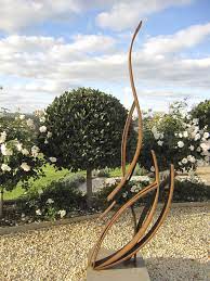 George Lianos Curves 4 Mica Grange Autumn Exhibition 2014 Metal Sculpture Sculpture Garden Art