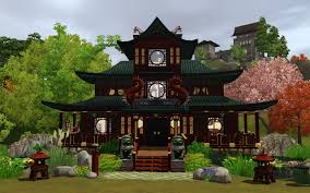In the asian decorating style it is very important to remember about the basic idea of balance in all things. Houses Lots Downloads Page 12 Of 100 The Sims 3 Catalog