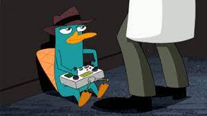 Watch the full video | create gif from this video. Platypus Controlling Me Perry The Platypus Phineas And Ferb Favorite Cartoon Character