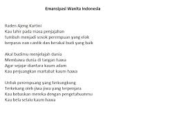 Bahasa jawa merupakan bahasa daerah yang seharusnya kita jaga dan kita lestarikan. Pidato Singkat Tentang Ra Kartini Sedang