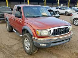 The 2003 toyota tacoma compact pickup is upgraded with standard antilock brakes on all models. 5tesn92n73z225866 2003 Toyota Tacoma Xtr Red Price History History Of Past Auctions Prices And Bids History Of Salvage And Used Vehicles
