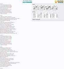Chord The Simple Things Michael Carreon Tab Song Lyric Sheet Guitar Ukulele Chords Vip