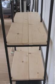 Turning The Vittsjo Shelving Rustic And Industrial Ikea Hackers Ikea Diy Furniture Makeover Diy Furniture