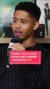 Safe to say, #RhenzyFeliz has fire music taste 🔥👌 The FULL interview is  out now