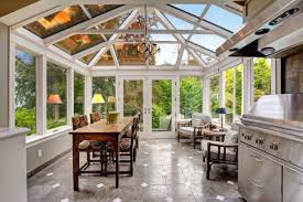 Construire un toit en verre. Vitrage Quel Verre Pour Veranda Possibilites Prix