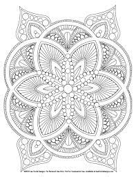 School's out for summer, so keep kids of all ages busy with summer coloring sheets. Abstract Mandala Coloring Page For Adults Free Coloring Page Lee Towle Designs Digital Illustrator Graphic Designer And Web Designer