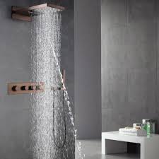 It pulls water from the hot and cold, mixes it, and. Waterfall Rain Shower Faucet Oil Rubbed Bronze Shower System