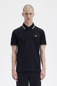 M12 - Black / Champagne / Champagne | The Fred Perry Shirt | Men's Short &  Long Sleeve Polo Shirts | Fred Perry US