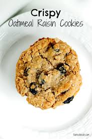 Crispy Oatmeal Raisin Cookies Belle Vie Recipe In 2021 Oatmeal Raisin Cookies Raisin Cookies Oatmeal Raisin