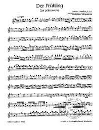 Konzert für violine und orchester) analyse des 1. Fruhling Aus Den Vier Jahreszeiten Op 8 Nr 1 Von Antonio Vivaldi Im Stretta Noten Shop Kaufen Stretta Noten Shop