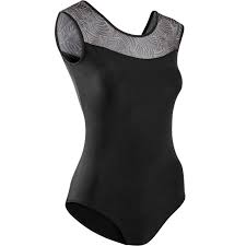 Economisez avec notre option de livraison gratuite. Justaucorps De Danse Classique Manches Courtes Bi Matiere Femme Domyos Decathlon