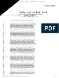 (13) but oon thyng i dar safly sey in my conceyte, that shee on her parte sithe your. The Book Of Margery Kempe Pdf